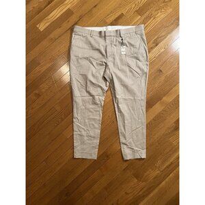 Express Mens Extra Slim Dress Pants Tan Stretch Lightweight Size 36x30 $80 MSRP